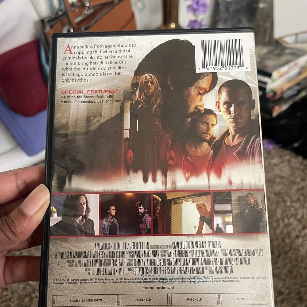 Intruders DVD